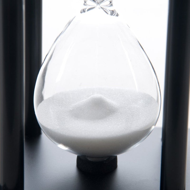 B BELLAWARE Bellaware Hourglass Sand Timer, 30 Minutes Wood Sand Clock - Image 4